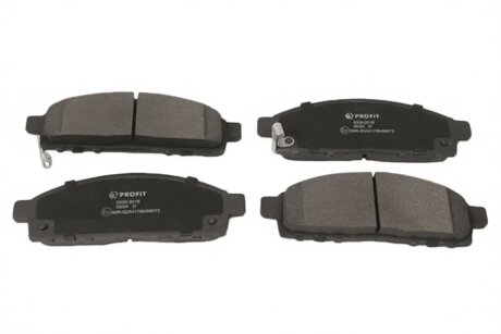 Колодки гальмівні дискові ПЕРЕДН MITSUBISHI L 200 2005 -, PAJERO SPORT 1998 -, PAJERO SPORT II 2008 -ua PROFIT 5000-2016