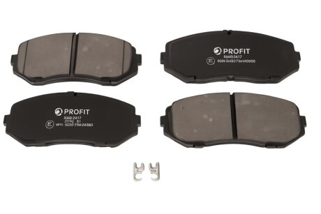 Колодки гальмівні дискові ПЕРЕДН SUZUKI GRAND VITARA 2.7 XL-703-,1.6 2.0 05- -ua PROFIT 5000-2017