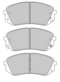 Колодки гальмівні дискові PROFIT 5000-2022