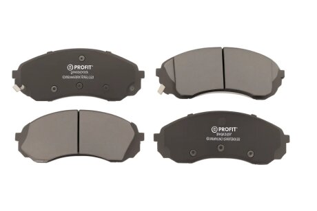 Колодки гальмівні дискові ПЕРЕДН HYUNDAI H-1 2.5CRDI 08-,CARNIVAL III 2.2CRDI-2.9CRDI 06- -ua PROFIT 5000-2027