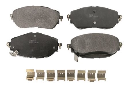 Колодки гальмівні дискові ПЕРЕДН TOYOTA AURIS 2012 -, AURIS TOURING SPORTS 2013 -, AURIS VAN 2013 -, -ua PROFIT 5000-2030