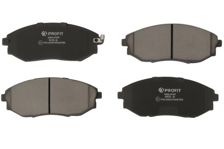 Колодки гальмівні дискові ПЕРЕДН CHEVROLET EPICA (KL1), 2.0, 2.5, 2.0D 01/05- -ua PROFIT 5000-2049