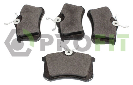 Колодки гальмівні дискові К-Т ТОРМ. КОЛОДОК RENAULT FLUENCE 10-. MEGANE 08-. SCENIC 09- REAR -ua PROFIT 5000-4183