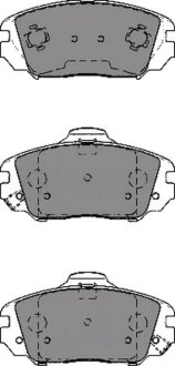 Колодки гальмівні дискові ПЕРЕДН HYUNDAI GRANDEUR 2.7,3.3,2.2CRDI 05-,SONATA V 2.0 VVTI GLS,2.4,3.3, -ua PROFIT 5000-4246