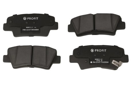 Колодки гальмівні дискові ЗАДН HYUNDAI ACCENT 2011-. SONATA 08- KIA RIO 2011-. SOUL 09-. SANG YONG K PROFIT 5000-4387