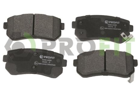Колодки гальмівні дискові PROFIT 5000-4408