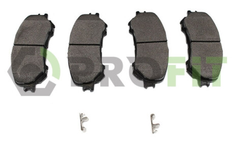 Колодки гальмівні дискові К-Т ТОРМ. КОЛОДОК NISSAN X-TRAIL 14-. QASHQAI 13-. RENAULT KOLEOS 16-. KAD -ua PROFIT 5000-4843