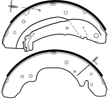 Колодки тормозные барабанные PROFIT 5001-0534