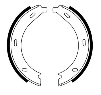 Колодки гальмівні барабанні MERCEDES BENZ V-CLASS, VITO 97-03 -ua PROFIT 5001-0536