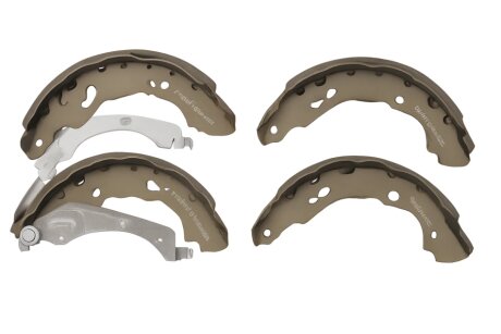 Колодки гальмівні барабанні ЗАДН 203MM DACIA LOGAN 1.5DCI 05-, 1.6 04-,SANDERO 1.5DCI 08- -ua PROFIT 5001-0642