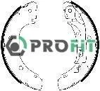 Колодки тормозные барабанные ЗАДН CITROEN JUMPER 94-. FIAT DUCATO 94-. PEUGEOT BOXER 94- PROFIT 5001-0652