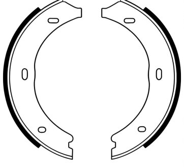 Колодки гальмівні барабанні ЗАДН MB VITO,VIANO 03- -ua PROFIT 5001-4003