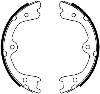 Колодки гальмівні барабанні PROFIT 5001-4030