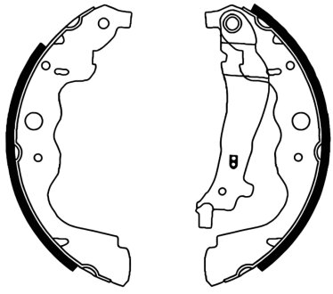 Колодки гальмівні барабанні PROFIT 5001-4031