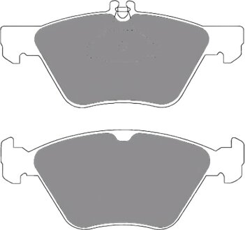 Колодки гальмівні дискові ПЕРЕДН PREMIUM MERCEDES E (W210) 95-02 -ua PROFIT 5005-1050