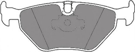 Колодки гальмівні дискові ЗАДН PREMIUM BMW 5 (E39) 95-03 -ua PROFIT 5005-1075