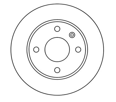 Диск гальмівний ПЕРЕДН FORD ESCORT. ORION 85-90,FORD SIERRA 82-93 -ua PROFIT 5010-0183