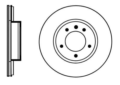 Диск гальмівний PROFIT 5010-0258