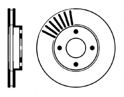 Диск тормозной PROFIT 5010-0364
