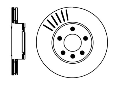 Диск гальмівний PROFIT 5010-0846