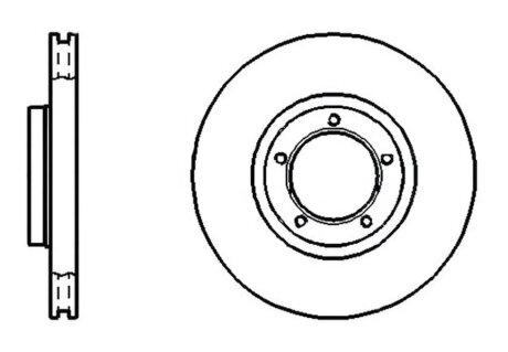 Диск гальмівний PROFIT 5010-0848