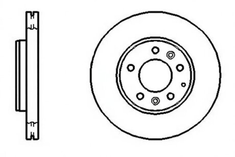 Диск тормозной PROFIT 5010-1210