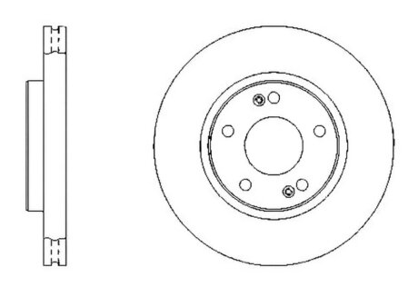 Диск гальмівний PROFIT 5010-1300