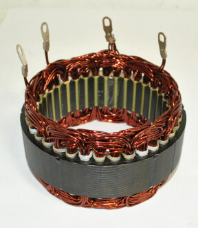 Обмотка генератора СТАТОР ГЕНЕРАТОРА 135138 CZ (НЕ ДЛЯ 70А ГЕНЕРАТОІВ, ВИСОКЕ ПЛЕТІННЯ ВИТКІВ) -ua PROFIT 7135-0138