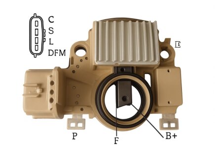 Регулятор напруги генератора РЕГУЛЯТОР НАПРУГИ 138340 CZ | НА GRANDIS НЕ СТАВИТЬ -ua PROFIT 7138-0340
