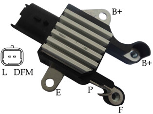 Регулятор напруги генератора РЕГУЛЯТОР НАПРУГИ 235457 CZ -ua PROFIT 7235-0457