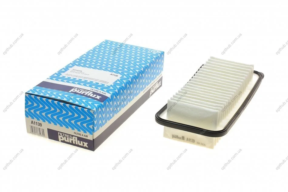 Фільтр повітряний Toyota Yaris 1.4 D-4D 01-05 PURFLUX UA63 Purflux A1139 (фото 1)