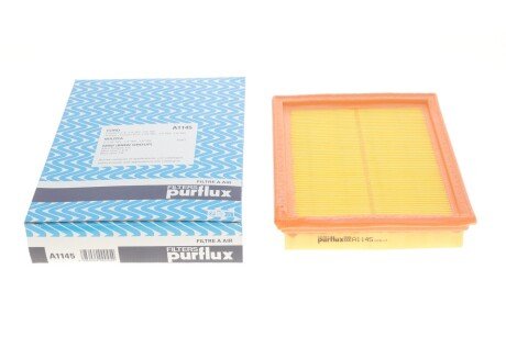 Фільтр повітряний Ford Fiesta 01-08/Mazda 2 1.2-1.6 03-07Mini Cooper 1.6 01-08 UA63 Purflux A1145