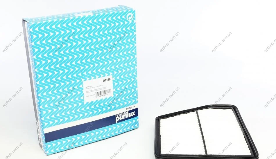 Фільтр повітряний Hyundai Matrix 1.5CRDI/1.6/1.8 01-10 PURFLUX UA63 Purflux A1176 (фото 1)