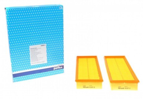 Фільтр повітряний MB (W220) 3.2CDI (к-кт 2 шт.) UA63 Purflux A1207-2