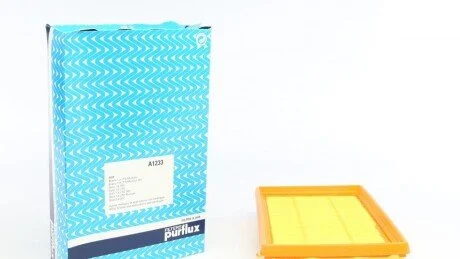 Фільтр повітряний Fiat Bravo II/Stilo 1.9JTD 01- (з паралоном) PURFLUX UA63 Purflux A1233