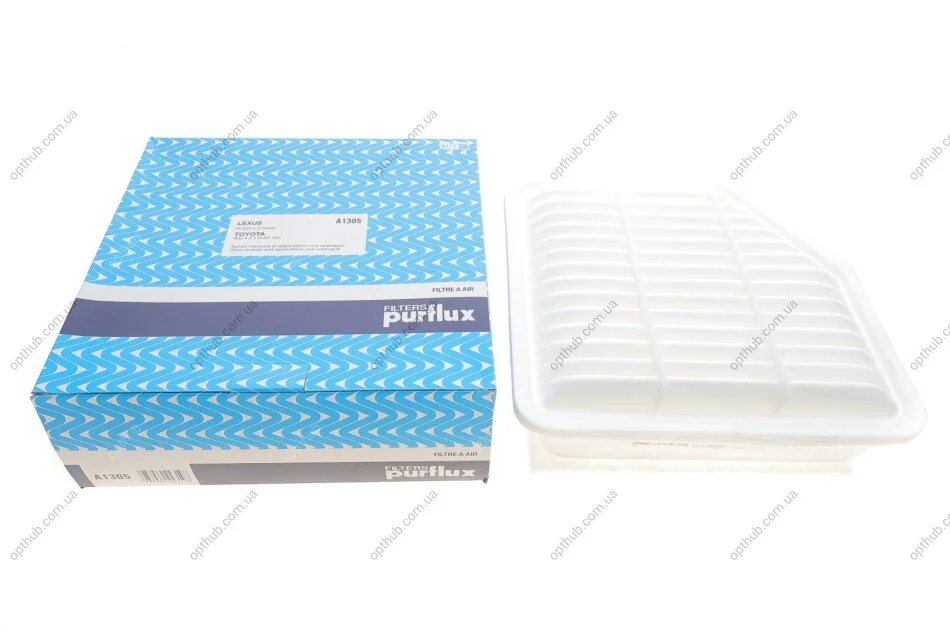 Фільтр повітряний Toyota RAV 4 2.2D 06-13/ 2.0D 12-18/ 2.2D 12-(110 кВт) PURFLUX UA63 Purflux A1305 (фото 1)