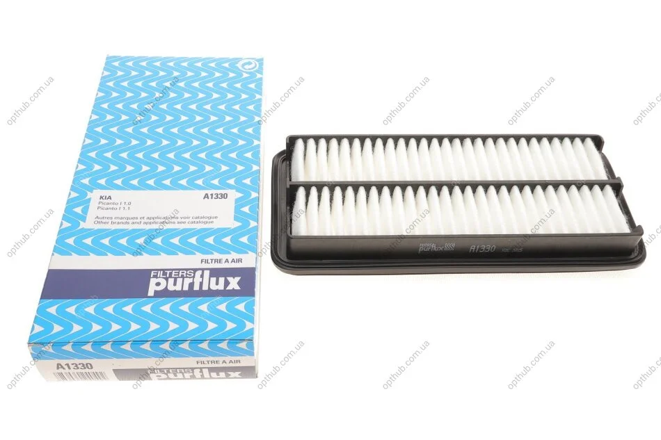 Фільтр повітряний Kia Picanto 1.0/1.1 04-11 PURFLUX UA63 Purflux A1330 (фото 1)