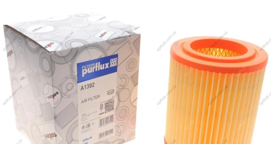 Фільтр повітряний Honda Civic II/CR-V II 2.0i 01-07 PURFLUX UA63 Purflux A1392 (фото 1)