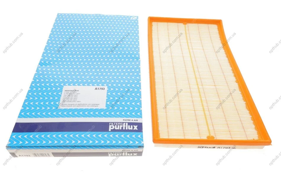 Фільтр повітряний MB Vito (W447) 14- PURFLUX UA63 Purflux A1793 (фото 1)