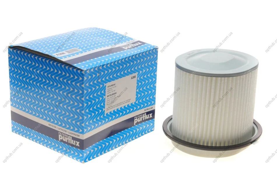Фільтр повітряний Mitsubishi Lancer III/IV 1.5/1.8 88-92 PURFLUX UA63 Purflux A308 (фото 1)