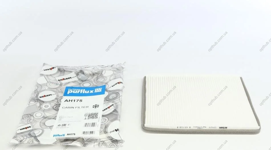 Фільтр салону PURFLUX Purflux AH175 (фото 1)