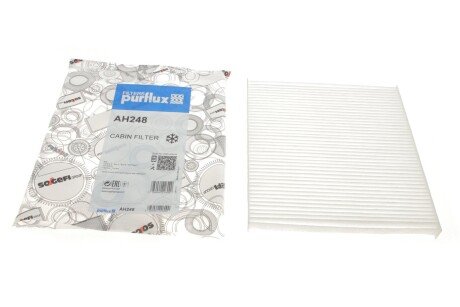Фільтр салону Hyundai Tucson 04-10/i40 11-/ix35 09-/KIA Rio 05-/Sportage 94- UA63 Purflux AH248