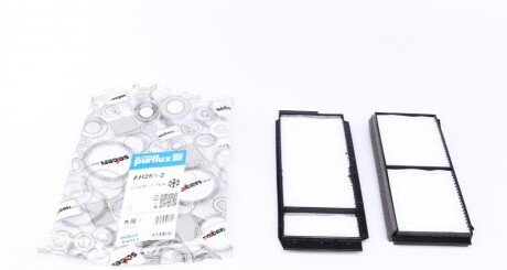 Фільтр салону Mazda 3 1.4-2.3 MPS Turbo 03-09 (к-кт 2 шт.) UA63 Purflux AH251-2