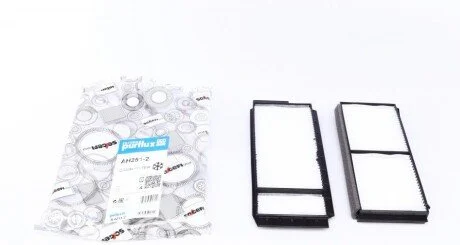 Фільтр салону Mazda 3 1.4-2.3 MPS Turbo 03-09 (к-кт 2 шт.) PURFLUX UA63 Purflux AH251-2