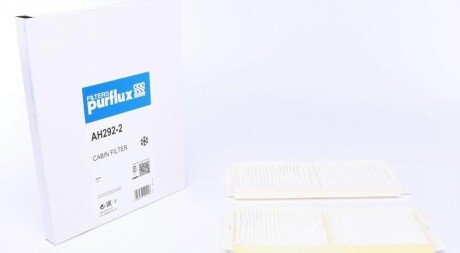 Фільтр салону Mazda 3 1.6-2.2 MZR 08-14 (к-кт 2 шт.) (opt-om) Purflux AH292-2
