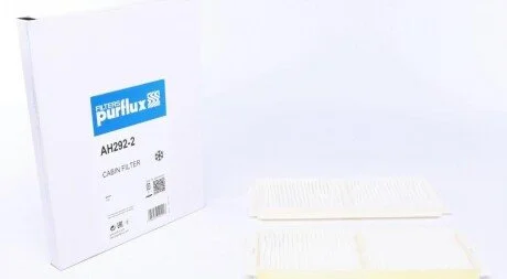 Фільтр салону Mazda 3 1.6-2.2 MZR 08-14 (к-кт 2 шт.) PURFLUX (opt-om) Purflux AH292-2