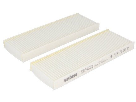 Фільтр салону Citroen C-Elysee/Peugeot 301 12- (к-кт 2 шт.) UA63 Purflux AH415-2