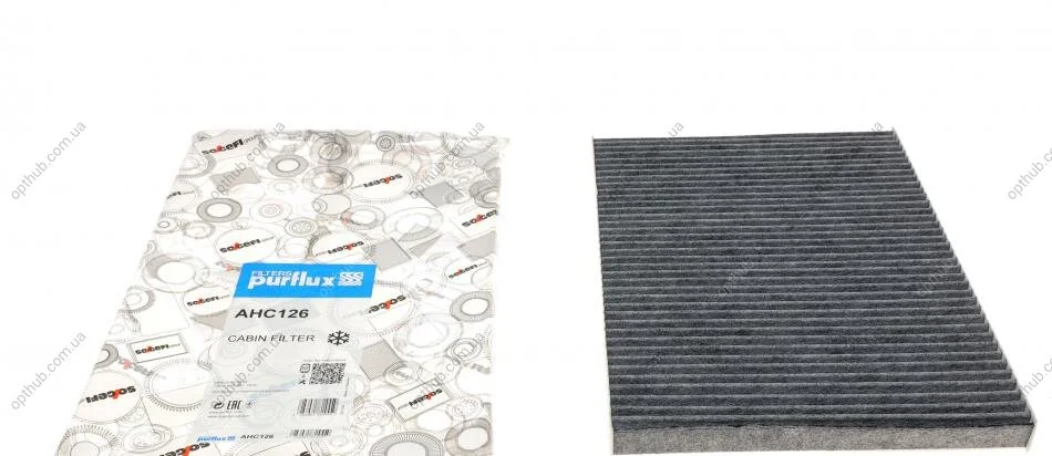 Фільтр салону MB A-class (W168) (вугільний) PURFLUX UA63 Purflux AHC126 (фото 1)