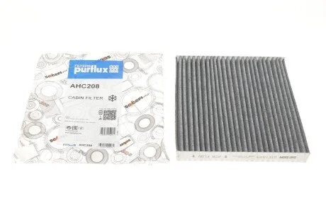 Фільтр салону Mazda 6 08/02- (вугільний) PURFLUX UA63 Purflux AHC208