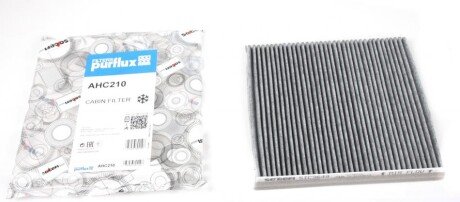 Фільтр салону Toyota Land Cruiser/Yaris 99- (216x215) (вугільний) UA63 Purflux AHC210